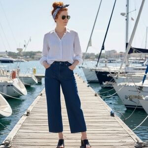 Joie Striped Button Down Shirt